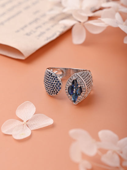 Sapphire Diamond Ring