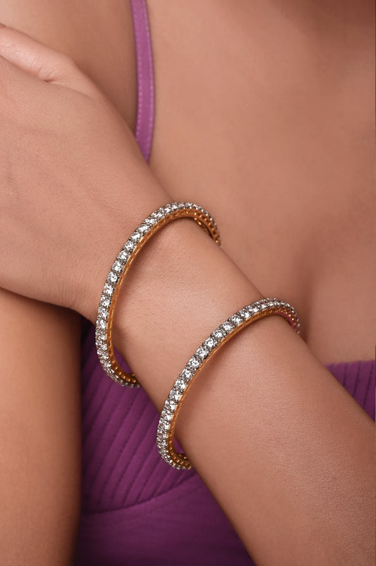 Swarovski Single Line Bangle