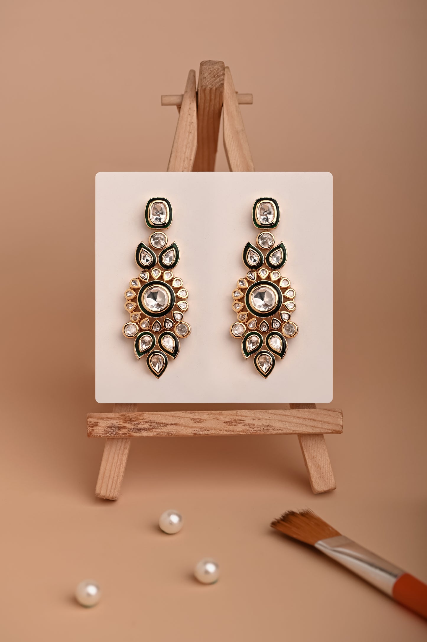 Kundan Polki Earrings