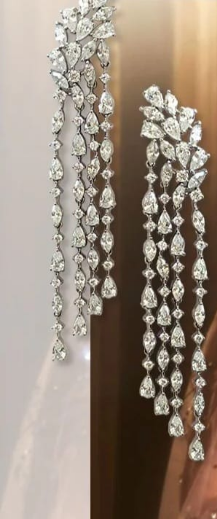 Zircon Diamond Danglers