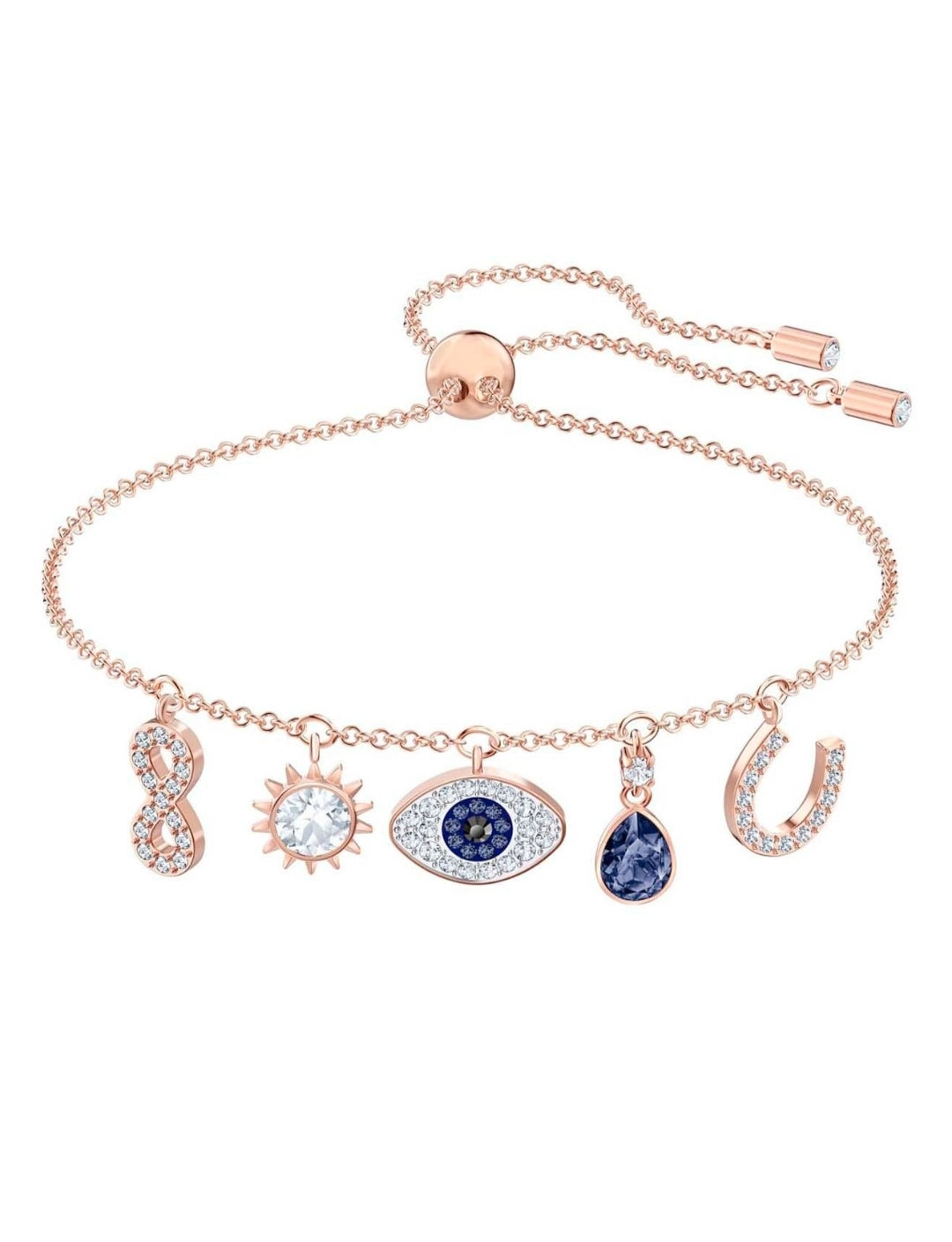 Swarovski Evil Eye Lucky Charm Wristlet