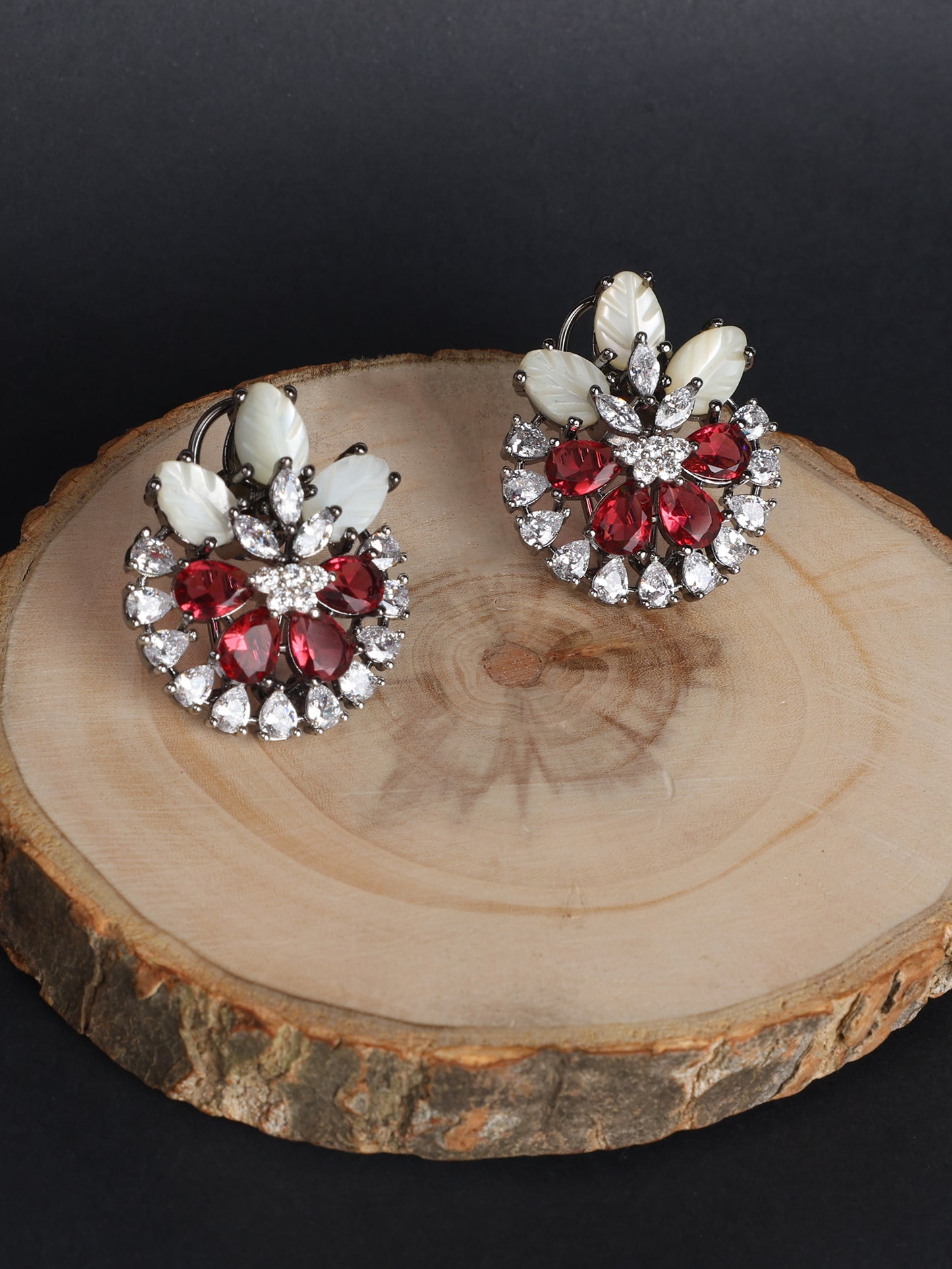 Oxidised Coloured Zircons With Natural -Red