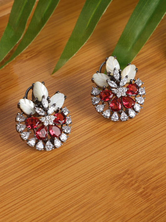 Oxidised Coloured Zircons With Natural -Red