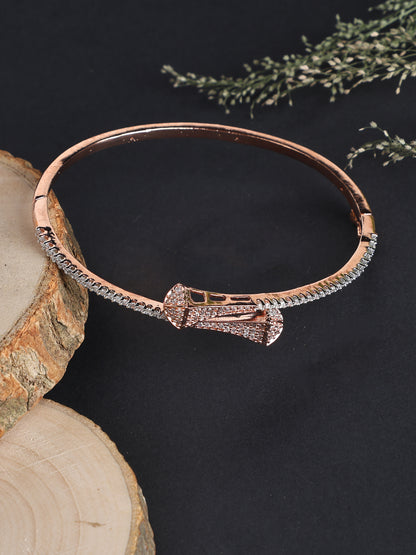 Rose Gold Sleek Everyday Wear Bracelet