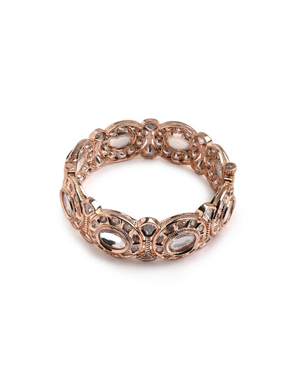 Rose Gold Plated Kada