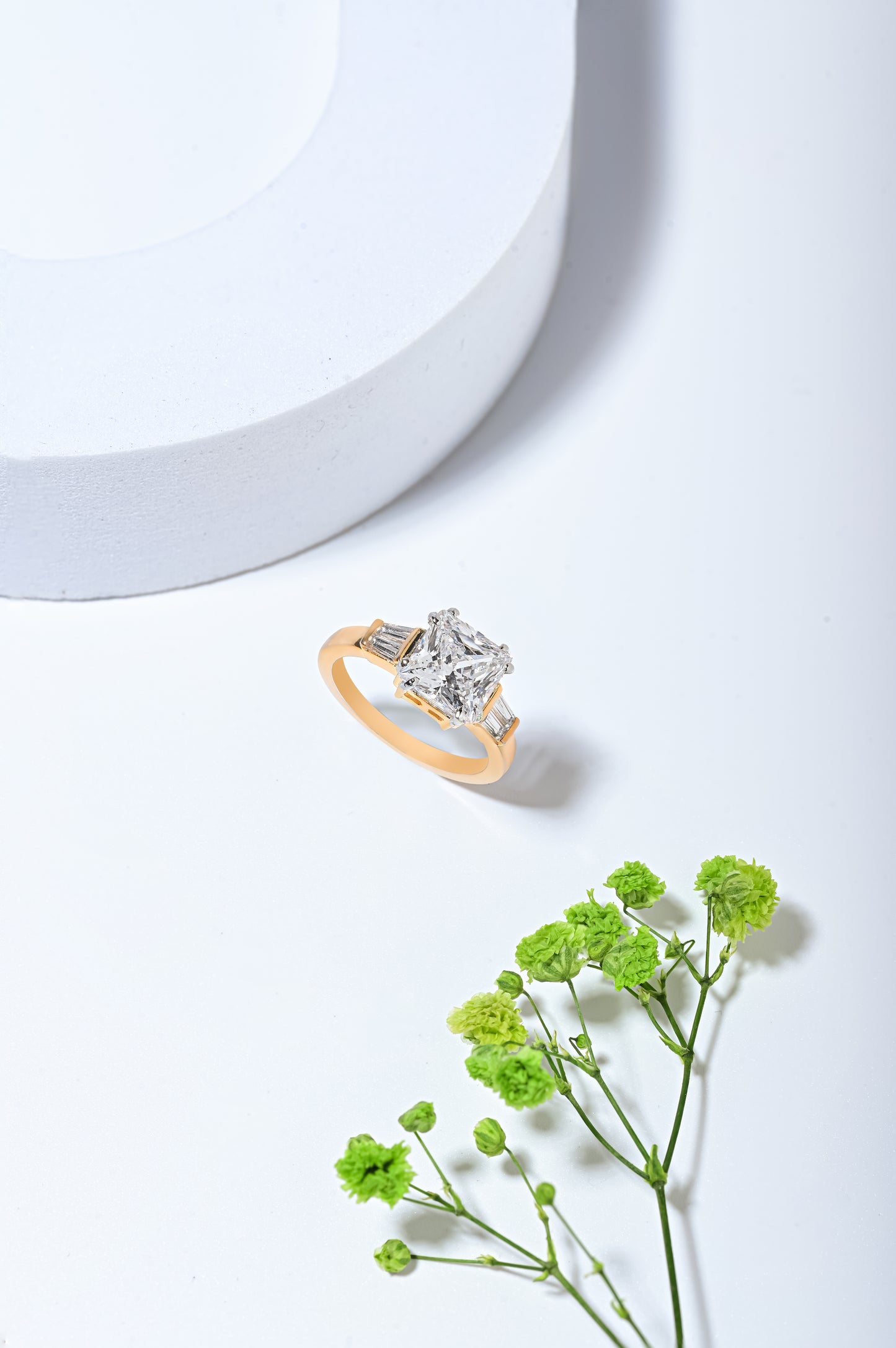 Swarovski Princess Cut Ring