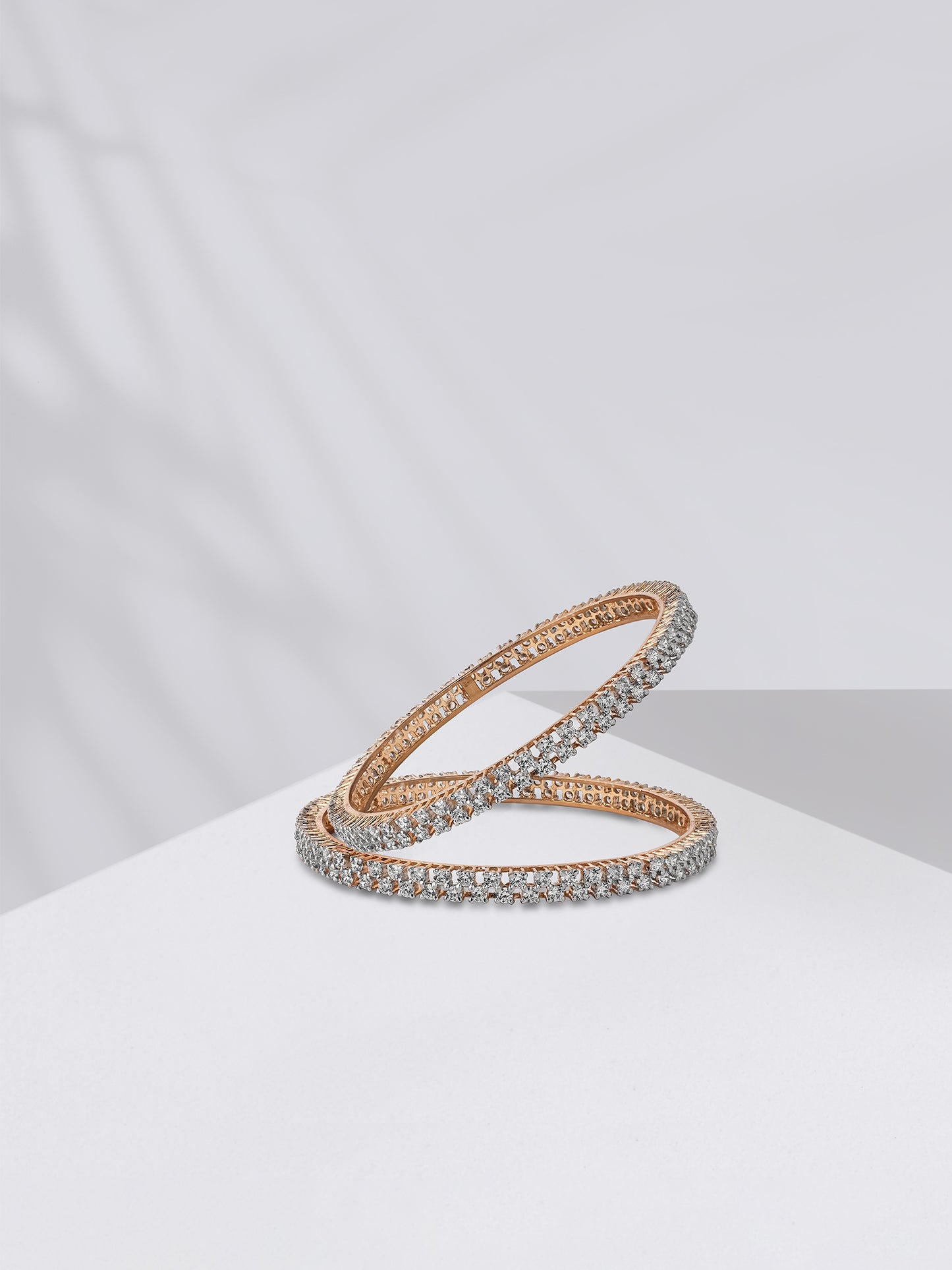 Swarovski Double Line Bangles