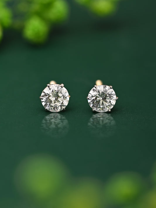 Swarovski Round Serenity Studs