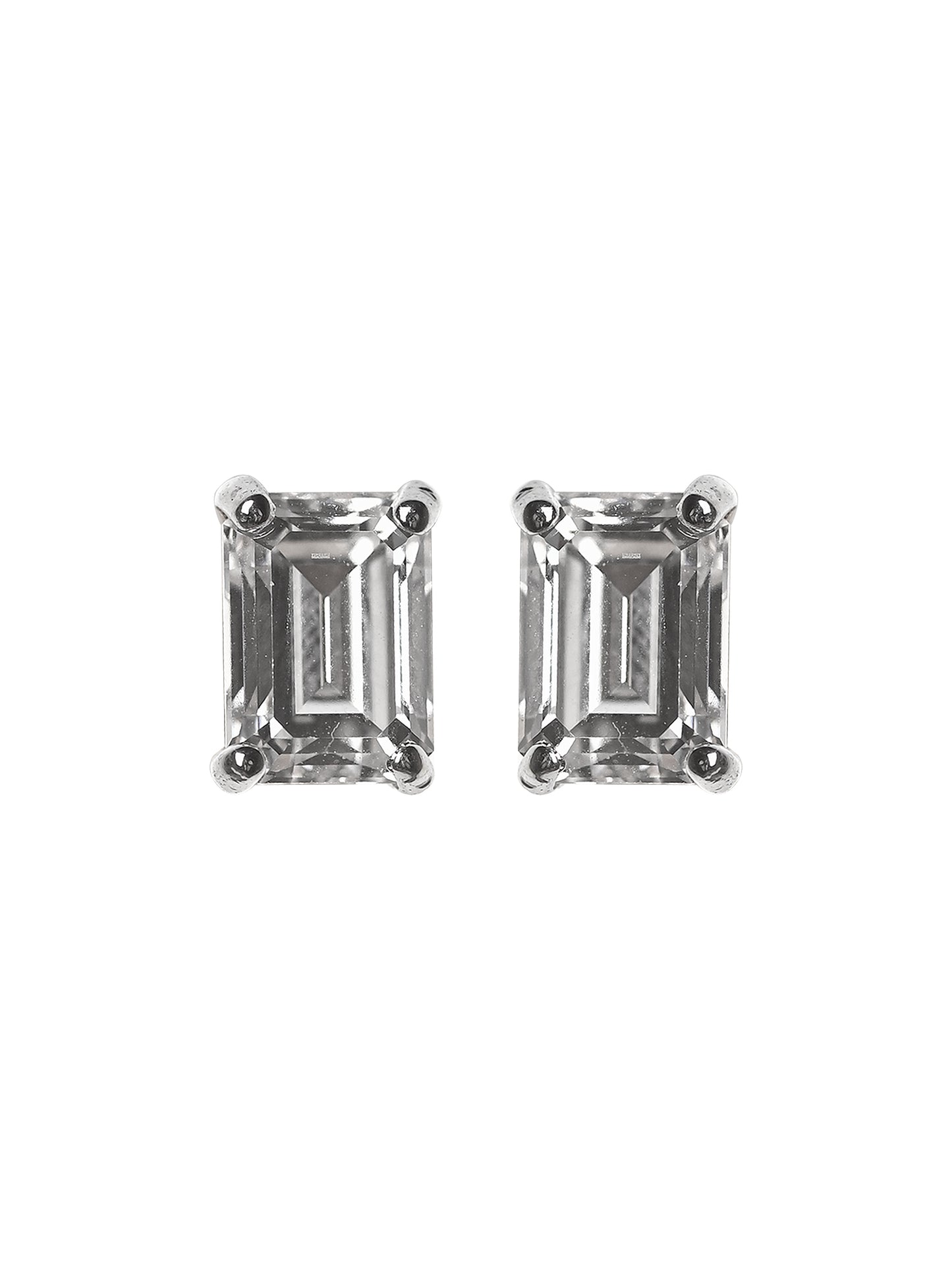 Swarovski Rectangle Daily Wear Studs