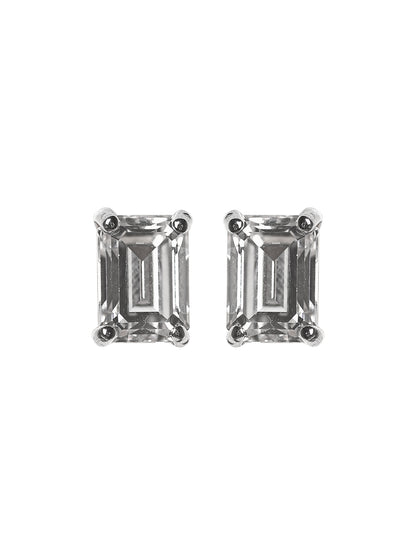 Swarovski Rectangle Daily Wear Studs