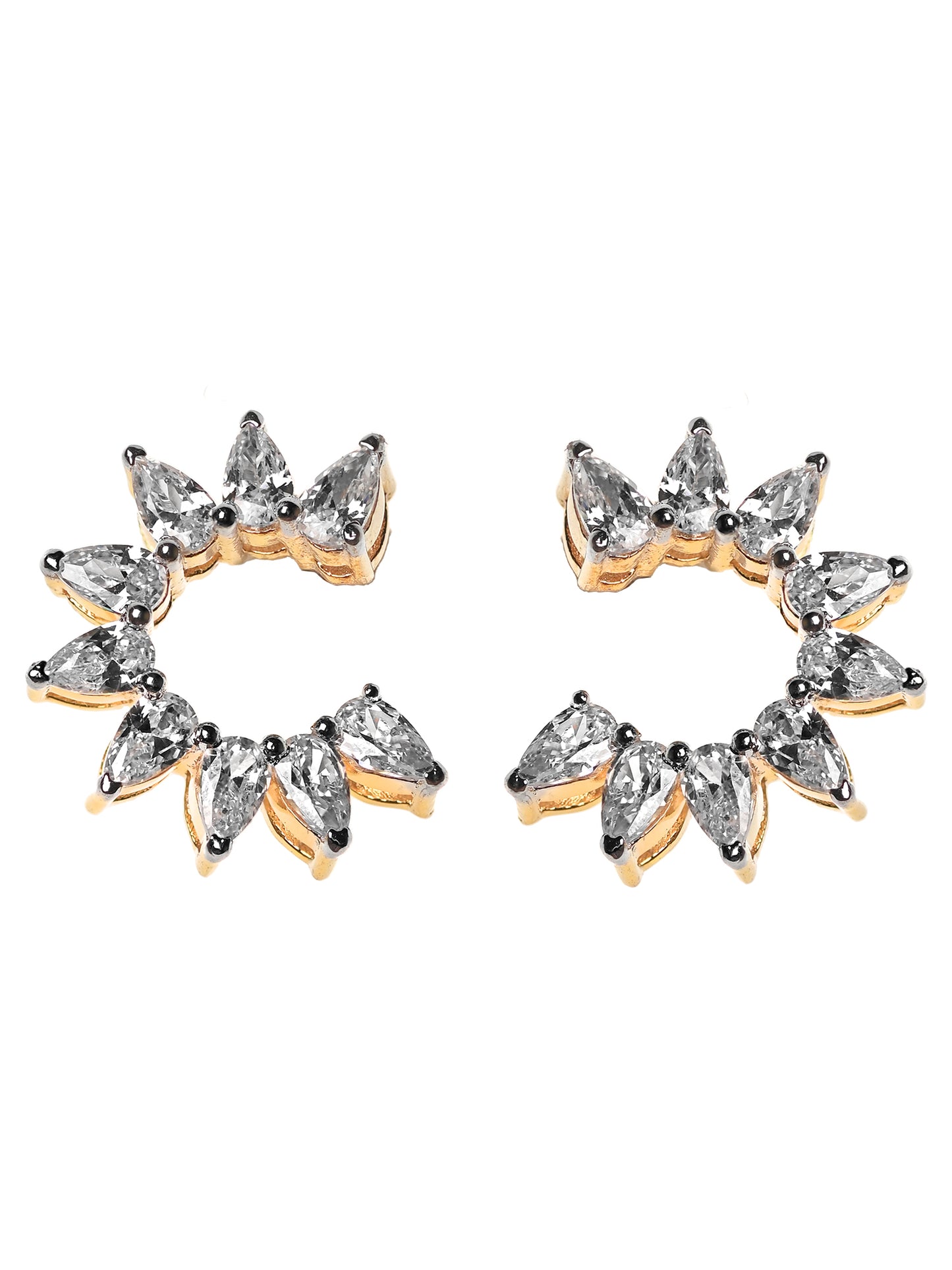 Swarovski Crescent Shape Earring