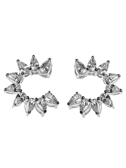 Swarovski Crescent Shape Earring