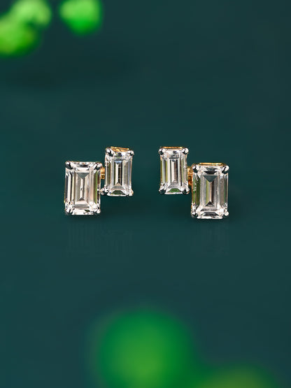 Swarovski Dual Piece Daily Wear Studs