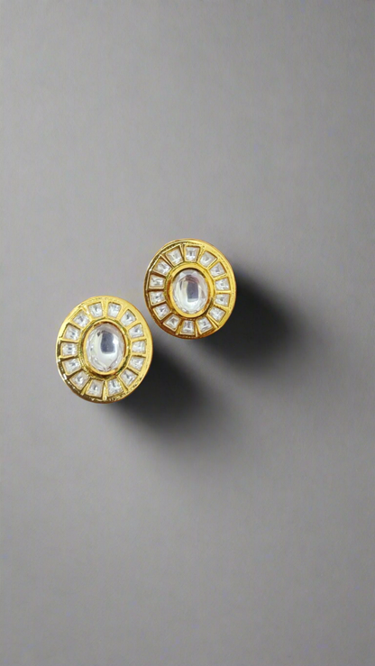 Kundan  Studs