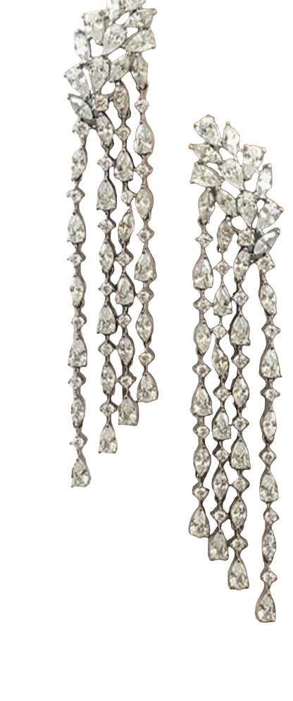 Zircon Diamond Danglers